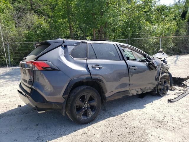 4T3EWRFV9LU008898 - 2020 TOYOTA RAV4 XSE GRAY photo 3