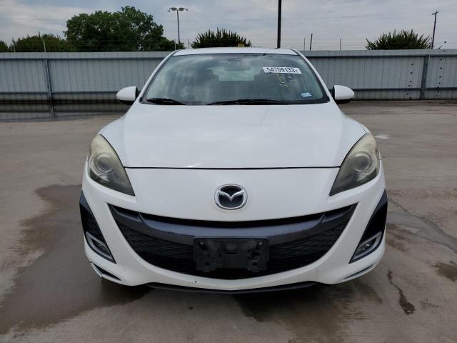 JM1BL1H59A1195260 - 2010 MAZDA 3 S WHITE photo 5