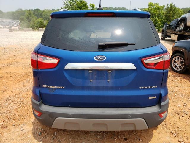 MAJ3S2KE8LC352151 - 2020 FORD ECOSPORT TITANIUM BLUE photo 6