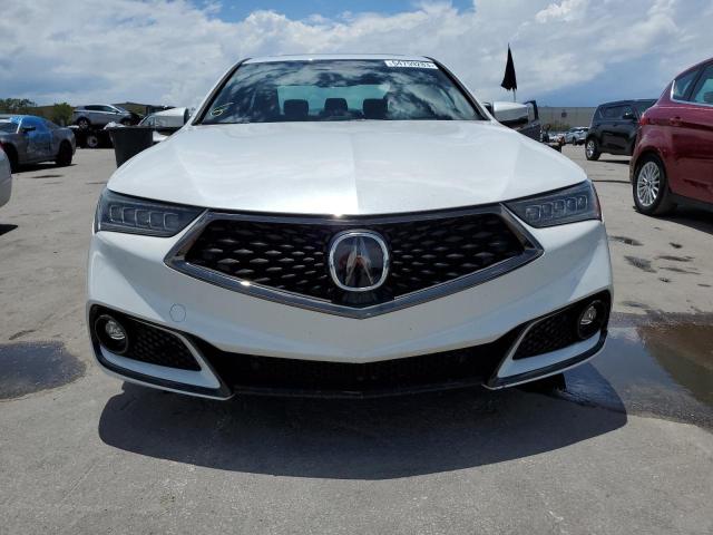 19UUB1F65KA000667 - 2019 ACURA TLX TECHNOLOGY WHITE photo 5