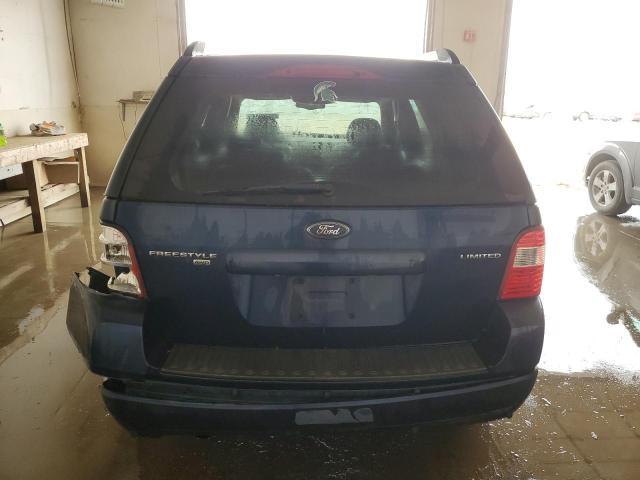 1FMDK06195GA01671 - 2005 FORD FREESTYLE LIMITED BLUE photo 6