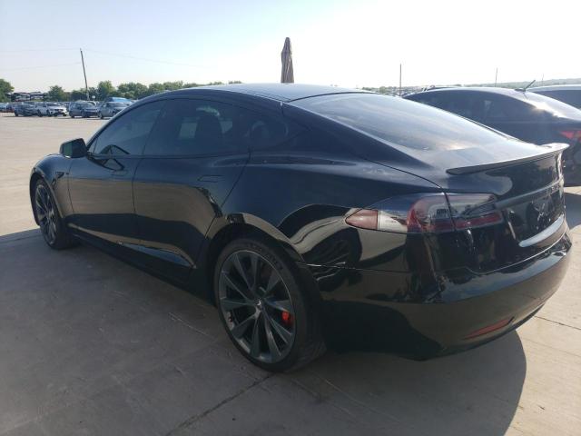 5YJSA1E40JF259615 - 2018 TESLA MODEL S შავი ფოტო 2