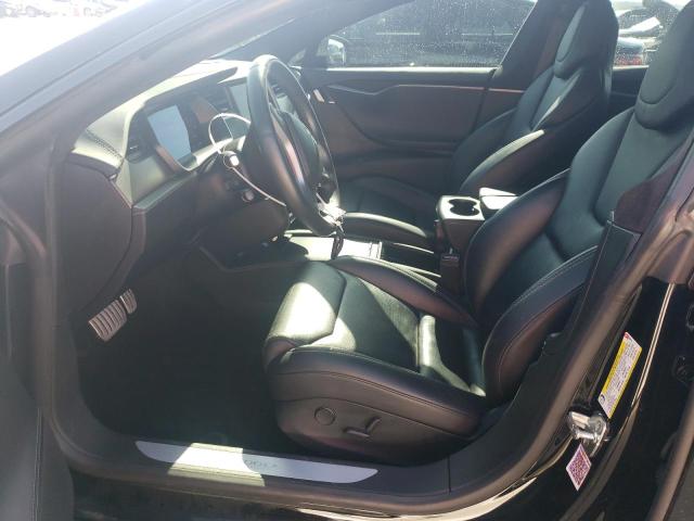 5YJSA1E40JF259615 - 2018 TESLA MODEL S შავი ფოტო 7