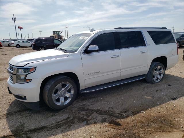 1GNSKJKC9GR303064 - 2016 CHEVROLET SUBURBAN K1500 LTZ WHITE photo 1