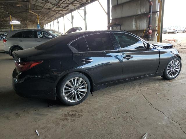 JN1EV7BP2MM702574 - 2021 INFINITI Q50 LUXE BLACK photo 3