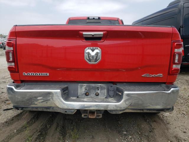 3C63RRJL4LG219776 - 2020 RAM 3500 LARAMIE RED photo 6