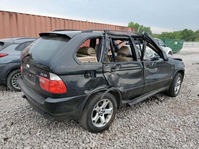 5UXFA13534LU33755 - 2004 BMW X5 3.0I BLACK photo 3