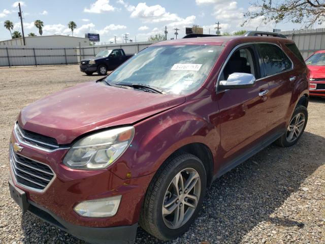 2GNALDEK5G6132032 - 2016 CHEVROLET EQUINOX LTZ MAROON photo 1