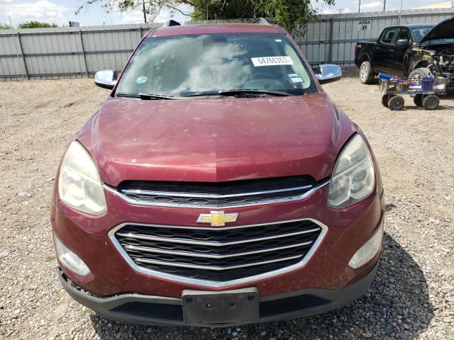 2GNALDEK5G6132032 - 2016 CHEVROLET EQUINOX LTZ MAROON photo 5