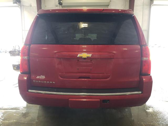 1GNSKKKC8FR287184 - 2015 CHEVROLET SUBURBAN K1500 LTZ BURGUNDY photo 6