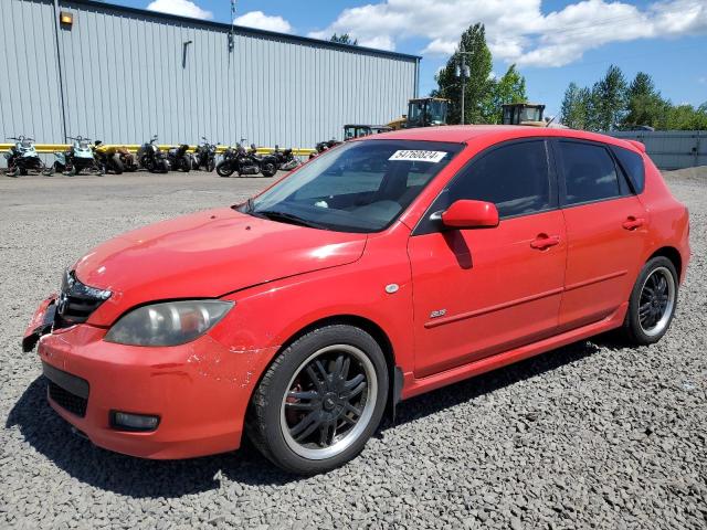 JM1BK143471667980 - 2007 MAZDA 3 HATCHBACK 红色 照片 1