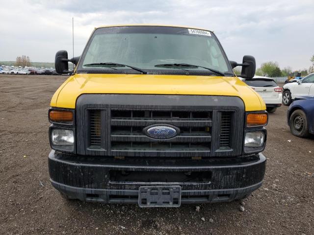 1FTNS2EW5BDA43334 - 2011 FORD ECONOLINE E250 VAN YELLOW photo 5