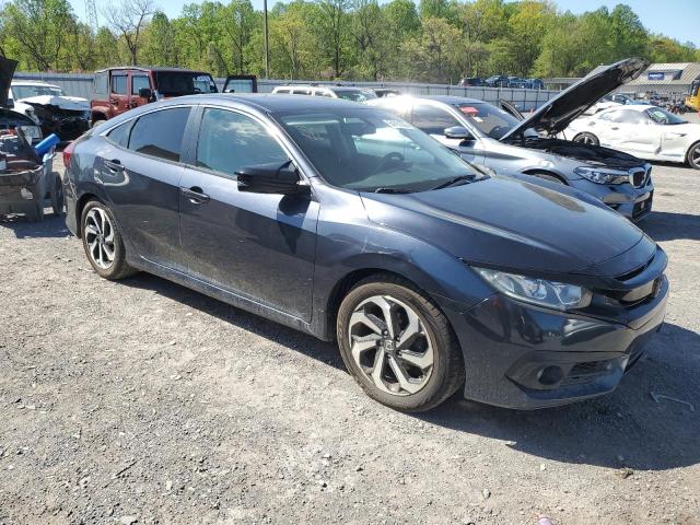 2HGFC1F79HH640969 - 2017 HONDA CIVIC EXL BLUE photo 4