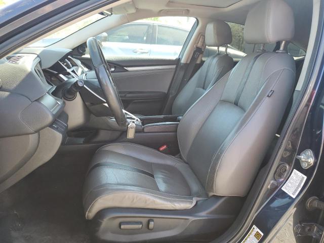 2HGFC1F79HH640969 - 2017 HONDA CIVIC EXL BLUE photo 7