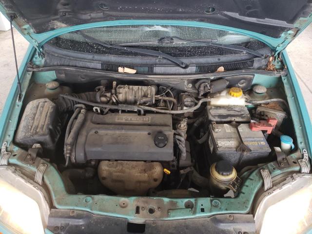 KL1TD666X6B585027 - 2006 CHEVROLET AVEO BASE TURQUOISE photo 11