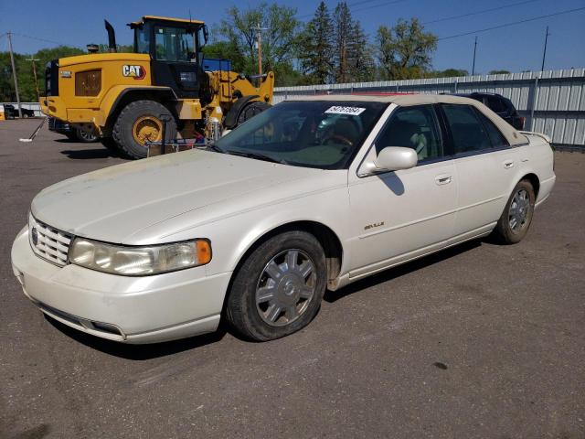 1G6KY54911U124587 - 2001 CADILLAC SEVILLE STS WHITE photo 1