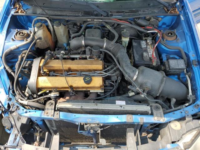 3FAFP11362R227660 - 2002 FORD ESCORT ZX2 BLUE photo 11