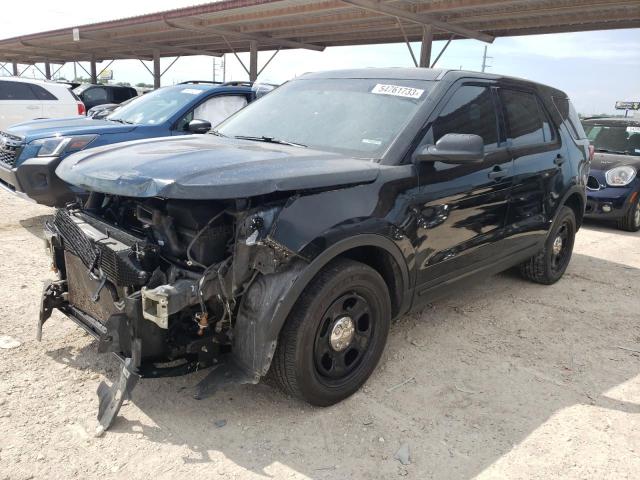 1FM5K8AT3HGD60207 - 2017 FORD EXPLORER POLICE INTERCEPTOR BLACK photo 1