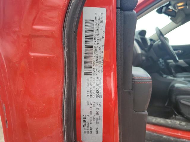 1C4PJMBB4HW594344 - 2017 JEEP CHEROKEE TRAILHAWK RED photo 13