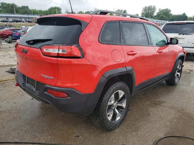1C4PJMBB4HW594344 - 2017 JEEP CHEROKEE TRAILHAWK RED photo 3