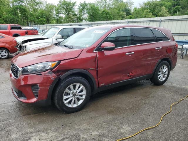 5XYPGDA34LG664942 - 2020 KIA SORENTO L RED photo 1