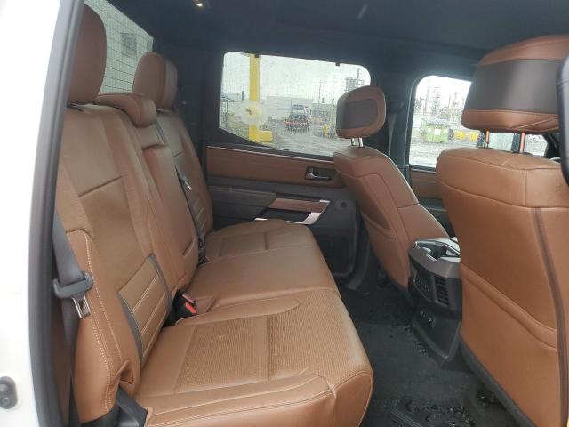 5TFMA5EC3NX009787 - 2022 TOYOTA TUNDRA CREWMAX PLATINUM WHITE photo 10