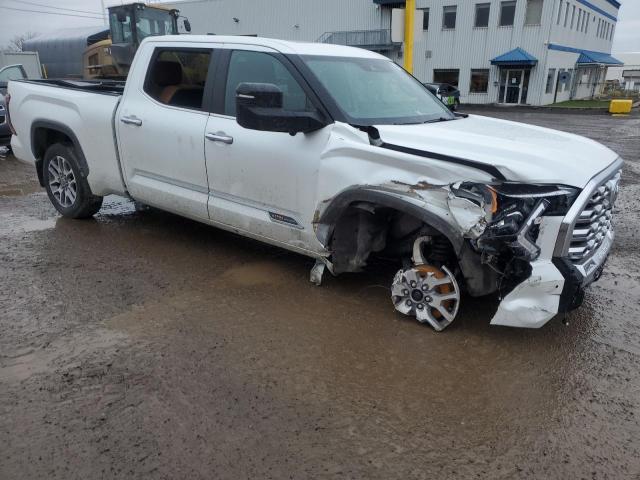 5TFMA5EC3NX009787 - 2022 TOYOTA TUNDRA CREWMAX PLATINUM WHITE photo 4
