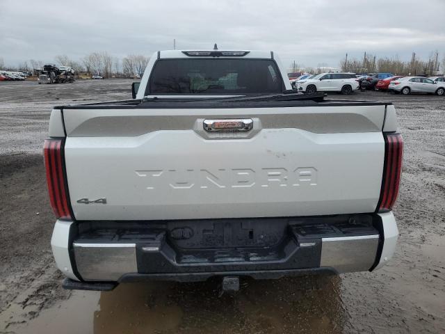 5TFMA5EC3NX009787 - 2022 TOYOTA TUNDRA CREWMAX PLATINUM WHITE photo 6