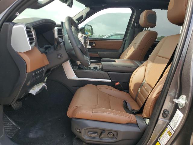 5TFMA5DB5SX247306 - 2025 TOYOTA TUNDRA CREWMAX PLATINUM GRAY photo 7