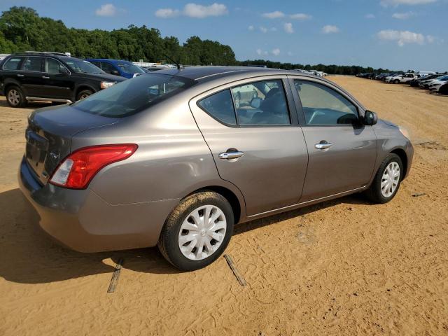 3N1CN7AP6CL835064 - 2012 NISSAN VERSA S GRAY photo 3