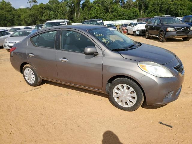 3N1CN7AP6CL835064 - 2012 NISSAN VERSA S GRAY photo 4