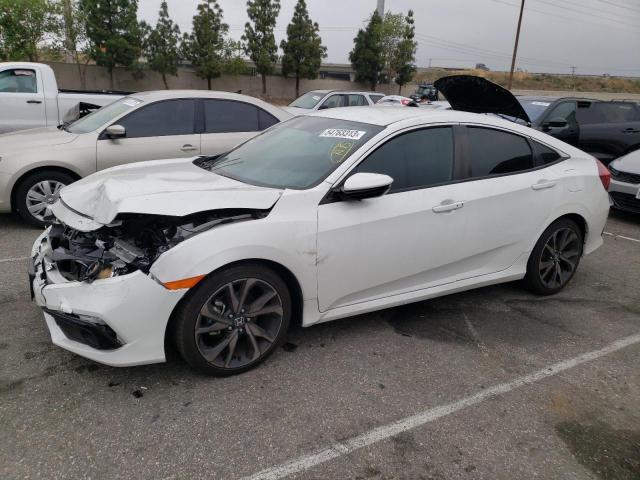 2HGFC2F86MH531152 - 2021 HONDA CIVIC SPORT 白色 照片 1