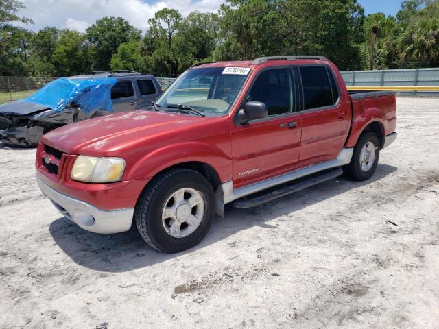 1FMZU77E81UB94854 - 2001 FORD EXPLORER S RED photo 1