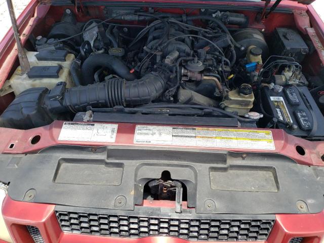 1FMZU77E81UB94854 - 2001 FORD EXPLORER S RED photo 11