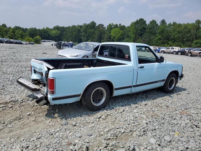 1GCCS14RXN8137431 - 1992 CHEVROLET S10 S10 BLUE photo 3