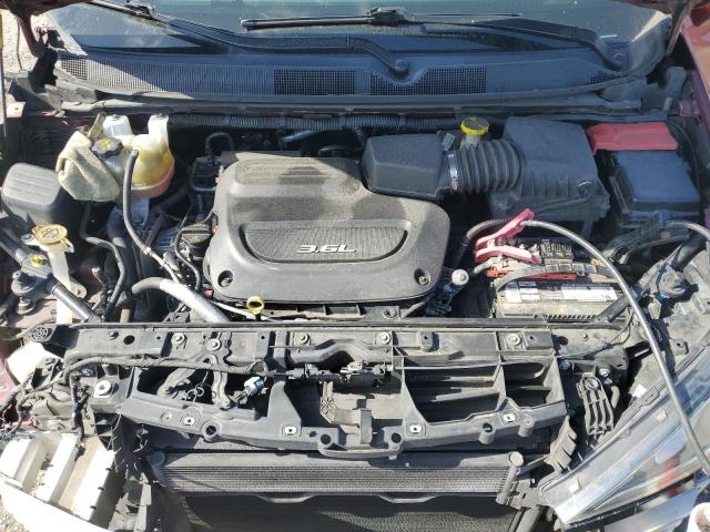 2C4RC1BGXJR118028 - 2018 CHRYSLER PACIFICA TOURING L Բորդո լուսանկար 12