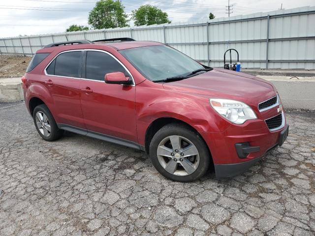 2GNFLDE3XD6229642 - 2013 CHEVROLET EQUINOX LT RED photo 4