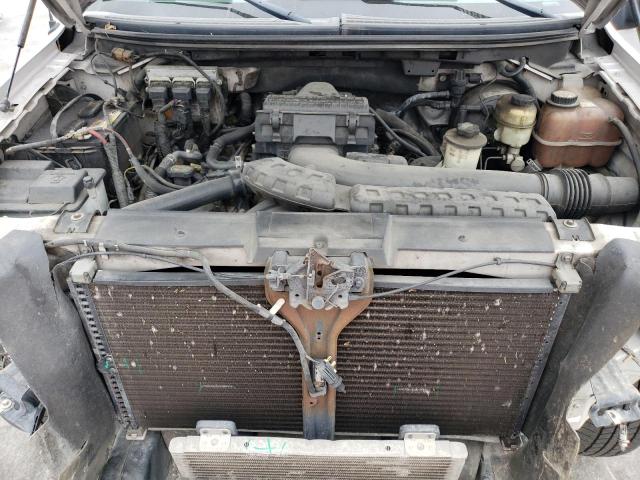 1FTPX12V38FC11534 - 2008 FORD F150 SILVER photo 11