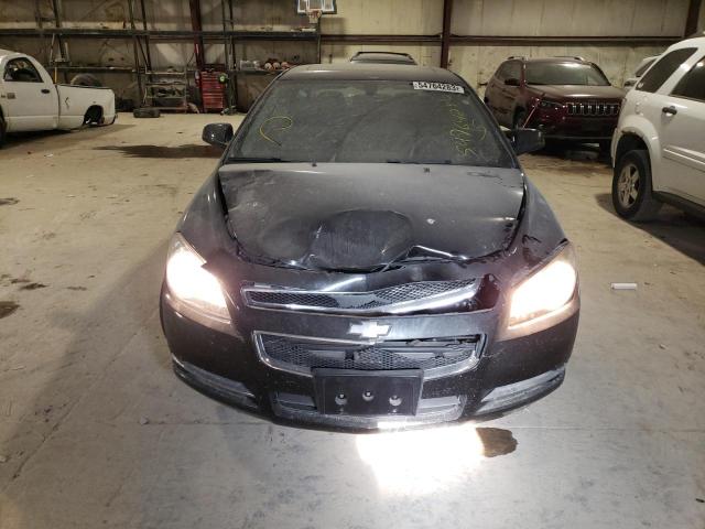 1G1ZC5E01CF201095 - 2012 CHEVROLET MALIBU 1LT BLACK photo 5