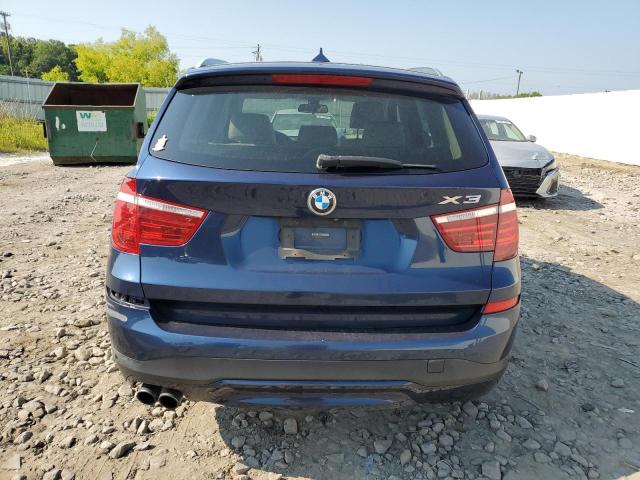 5UXWZ7C57G0R33287 - 2016 BMW X3 SDRIVE28I BLUE photo 6