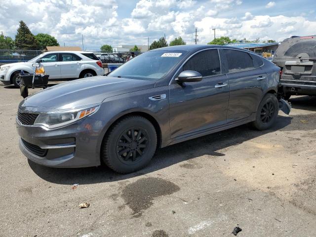 5XXGT4L14HG126714 - 2017 KIA OPTIMA LX GRAY photo 1