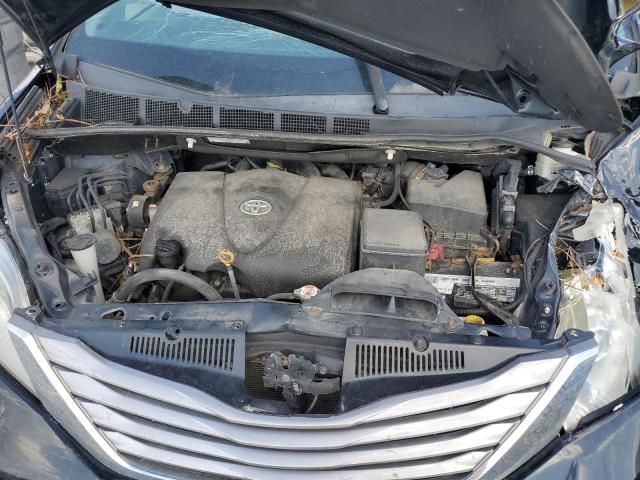 5TDYZ3DC2HS848985 - 2017 TOYOTA SIENNA XLE BLACK photo 12