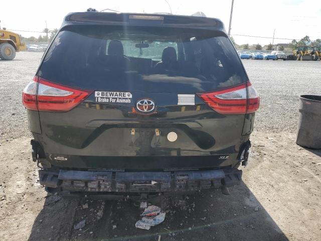 5TDYZ3DC2HS848985 - 2017 TOYOTA SIENNA XLE BLACK photo 6