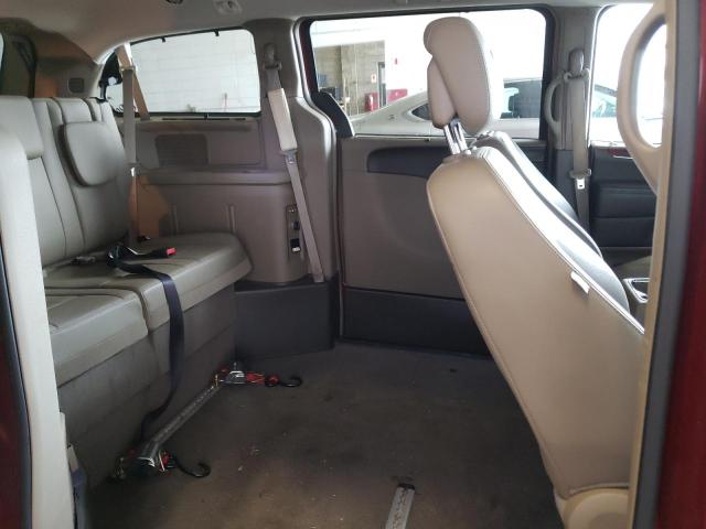 2C4RC1CGXDR643044 - 2013 CHRYSLER TOWN & COU TOURING L RED photo 11