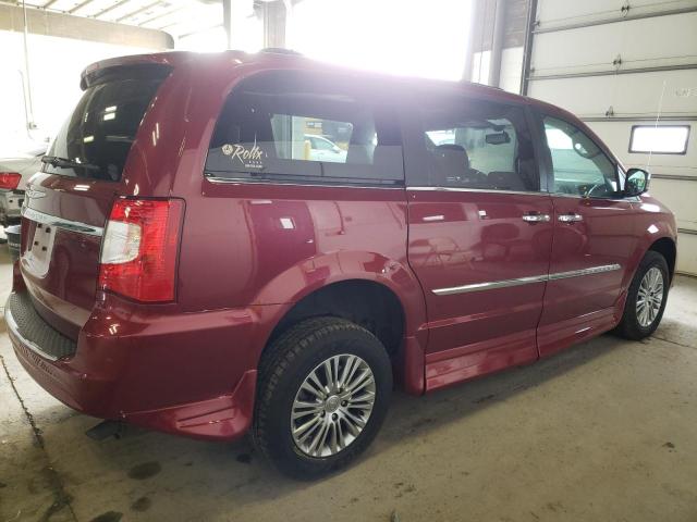 2C4RC1CGXDR643044 - 2013 CHRYSLER TOWN & COU TOURING L RED photo 3