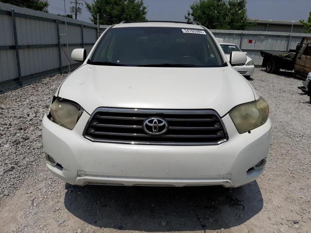 JTEES43A382018810 - 2008 TOYOTA HIGHLANDER SPORT WHITE photo 5