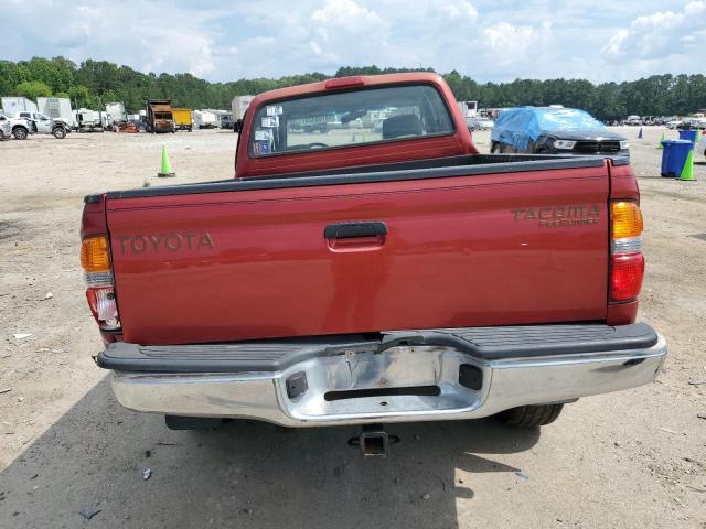 5TESM92N11Z719172 - 2001 TOYOTA TACOMA XTRACAB PRERUNNER მუქწითელი ფოტო 6