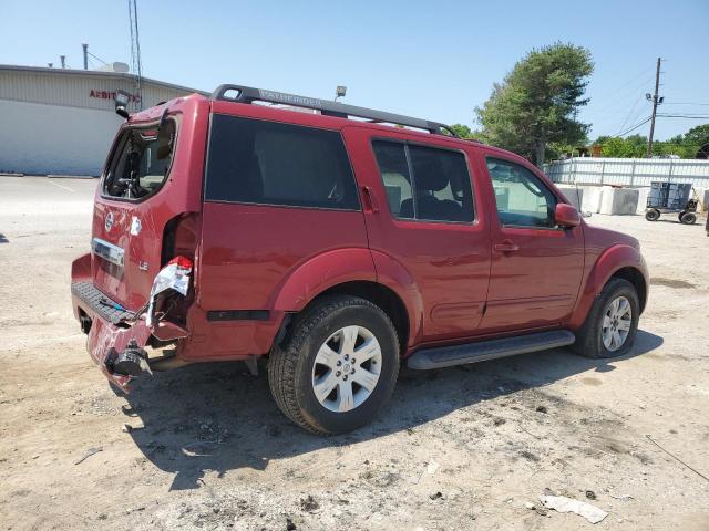 5N1AR18U75C788834 - 2005 NISSAN PATHFINDER LE 红色 照片 3
