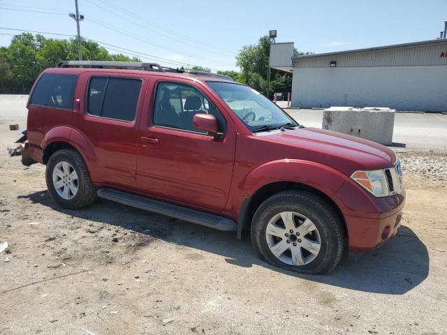 5N1AR18U75C788834 - 2005 NISSAN PATHFINDER LE 红色 照片 4