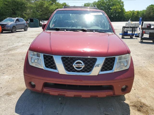 5N1AR18U75C788834 - 2005 NISSAN PATHFINDER LE 红色 照片 5